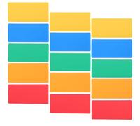 15 Pièces Étiquette Magnétique Effaçable, Repositionnable | Caoutchouc Magnétique, Surface à Sec, pour Gestion des Stocks et Salles de rmoires et Portes