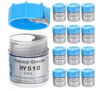 15 Pièces Pâte Thermique Haute Performance, Dissipateur et PC | Silicone, Remplissage des Interstices, Usage Simple pour Montage Informatique, Puce et Chipset