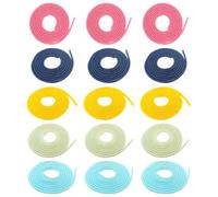 15 Pièces Protège-câble Spiralé TPU pour Gaine de Protection