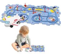 15 pièces/set Puzzle-rail Avion DIY circuit de course - Univers ZOOMSTER