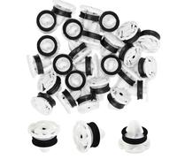 15 Pièces Universal Retenue Vehicle Clips Rivets en Plastique, OEM 7703077476, Clips de Fixation Attaches Garniture, Attaches Garniture, pour Auto Voitures Panneaux de Portes 308 508 DS4 C4