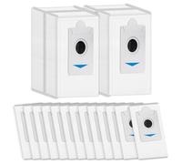 (15 Pièces) X5 Omni Sacs à Poussière de Remplacement Compatibles Avec l'aspirateur Robot ECOVACS DEEBOT X5 Omni/ X5 Pro Omni/ X2/ X2 Omni/ T30S AI/ DEX86, Avec Couche de Filtre à Charbon Actif