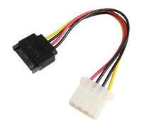 15 Pin IDE Male to 4 Pin SATA Femelle Molex Power Cable, Longueur : 15.3CM