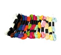 15 Rouleau De Fils En Coton 8m Multicolores Bracelets Bresiliens
