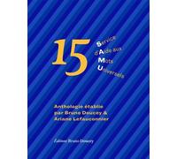 15 - Service d'Aide aux Mots Universels - Bruno Doucey - Doucey Bruno - broché - Poésie