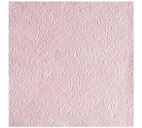 15 serviettes élégance rose 33x33 cm - ambiente 13305517 Rose G