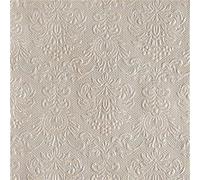 15 serviettes élégance taupe 33x33 cm - ambiente 13306923 Gris G
