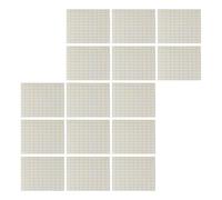 15 Sheets White Blanks Labels Mailing Address Label Sticker Kitchen and Jams Labels Small Blanks Sticker for Office