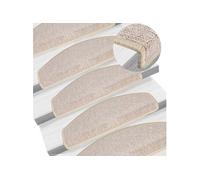 15 st Trapmatten 65x24x4 cm taupe 133890