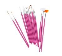 15 stylos/pinceaux à peindre Nail Art Design - Rose Nouveau paruTraitement ingénieux