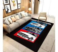 15 Tanclassic Car E30 Pattern Lea Tapis,Chambre À Coucher,Salon,Polymère De Porte Créatif,Zone Lea Man,Diversification,Décoration D'intérieur - Type Style I-80x160cm (31x63in)