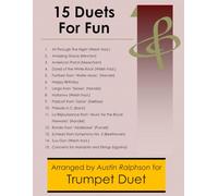 15 Trumpet Duets for Fun (popular classics) - various levels