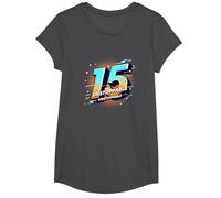 15 & Unstoppable: Cadeau d'anniversaire pour Adolescents T-Shirt, Fille, Chiné Foncé, XS