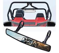 15'' UTV Grand Rétroviseur Central, 1.8" Clamps Remplacement, pour ATV UTV Viking, Polaris RZR, Mule, Pioneer 1000-5, Can-am Dirtbike, Talon 1000R 1000X