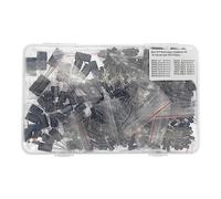 15 Valeurs total 505 Pièces 50V DIP Kit condensateur électrolytique 1uF 2.2uF 3.3uF 4.7uF 6.8uF 10uF 22uF 33uF 47uF 100uF 220uF 330uF 470uF 1000uF 2200uF