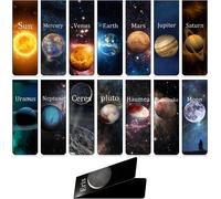 15 X Planet Bookmarks Magnetic Bookmarks Paper Clips Office Gadget Office Bookmark Adhesive Book Accessory