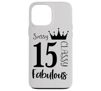 15 Year Old and Fabulous - Sassy Classy 15th Birthday Girls Coque pour iPhone 13 Pro Max