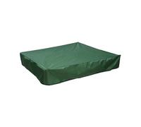 (150*150cm, Green) Sandpit Cover Waterproof Dustproof UV Protection Square Pool Cover with Drawstring for Sandpit, Toys and Furniture/YY