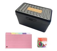 150/200 feuilles de papier d ' à onglets, cartes colorées de 7, 6 x 12, 7 cm, cartes de séparation lignées avec onglet pour prendre des listes de choses à faire, cartes à onglets