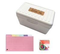 150/200 feuilles de papier d ' à onglets, cartes colorées de 7, 6 x 12, 7 cm, cartes de séparation lignées avec onglet pour prendre des listes de choses à faire, cartes à onglets