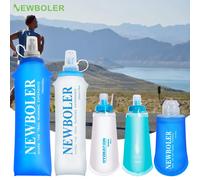 150/250/300/500/750ml extérieur pliable Silicone morsure taille bouteille d'eau en cours d'exécution Camping randonnée voyage bouteille d'eau pratique BOT220-150