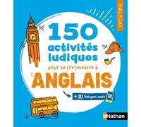 150 activités ludiques pour se (re)mettre à l'anglais - Cahier d'activités - Initiation