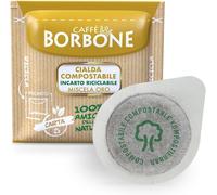 150 Cialdes Compostables Café Borbone Mélange Or Jaune ESE 44mm Filtre Papier