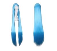 150 CM 60 `` longue perruque de cosplay droite 20 couleurs blond bleu rose argent perruque cheveux synthétiques femmes Cosplay Party commun 150 cm perruques communes longues droites 15