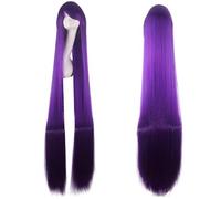 150 CM 60 `` longue perruque de cosplay droite 20 couleurs blonde bleu rose argent perruque cheveux synthétiques femmes Cosplay Party commun 150 cm perruques communes longues droites 26