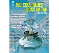 150 cool blues licks in tab guitare +cd