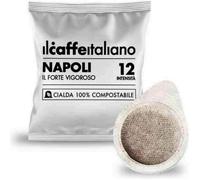 150 dosettes 44 ESE de café compostables - Mélange Napoli intensité 12 - Il Caffè Italiano