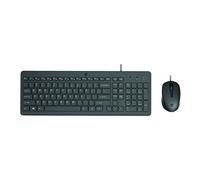 150 - Ensemble clavier et souris - USB - QWERTY - Anglais - noir - pour HP 21, 27; Laptop 14, 15, 15s; Pavilion Laptop 15
