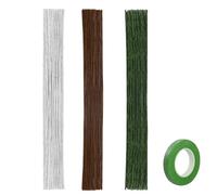 150 fils pour fleurs de couleur vert clair, 21 jauge pour fêtes, bricolage