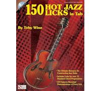 150 hot jazz licks in tab guitare +cd