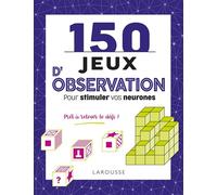 Gareth Moore – 150 jeux d'observation pour stimuler vos neurones – Livre-jeu – Broché