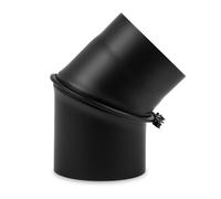 Ø 150 mm Coude 0 - 45 ° pivotant - Noir