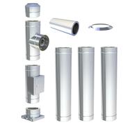 Ø 150 mm Jeremias DW-FU Paquet de base - Montage mural - Brillant