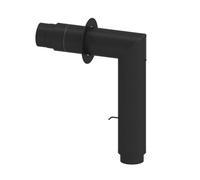 Ø 150 mm Tuyau de poêle double paroi Jeremias ISO-Line Coude 90° Set Noir