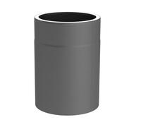 Ø 150 mm Tuyau de poêle double paroi Jeremias ISO-Line Elément de longueur 250 mm Gris