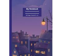 150-Page College Ruled Notebook - 8.5" x 11" Large Writing Journal for Students, Professionals & Everyday Use - Perfect for Notes, Homework, Journaling & More!