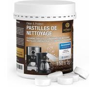 150 Pastilles De Nettoyage Pour Jura,Krups,Melitta,Delonghi,Bosch,Tassimo,Ect Machines À Café Automatiques Et Cafetières-Nettoyant