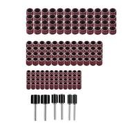 150 Pc Ensemble D'anneaux De Sable En Coffret Accessoires De Cintre De Moulin Électrique Combinaison Meulage Polissage Coupe
