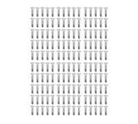 150 PCS Vis d'auto-forage 304 Vis de la caisse de croix en acier inoxydable 19 mm pour les fixations professionnelles professionnelles de qualité professionnelle pour la corrosion (M4.8-16)