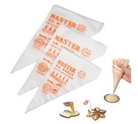 150 Pièce Poche à Douille Patisserie, 3 Tailles Poche a Douille en Plastique, Pâtisserie Sac, Poches à Douille Jetables, Poches Patissières, Poche Douille Patisserie pour Crème Pâtissière Mayonnaise