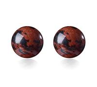 150 pièces 6mm acajou obsidienne pierres précieuses rondes perles en vrac pour la fabrication de bijoux énergie pierre puissance de guérison