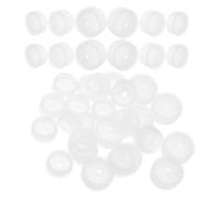 150 Pièces Adaptateur pour Flacon Doseur à Trou 4,4mm, Bouchon Plastique | Insertion Pratique, Interface Compatible Entérales, Dosage Précis pour Pharmacie Domestique, Cabinets Vétérinaires et Adultes