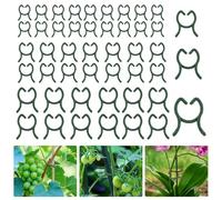 150 Pieces Clips de Support pour Plantes, Clips pour Plantes, 3 Tailles Attache pour Plantes Grimpantes, Attache pour Tomate, Plant Climbing Clips Réutilisables, pour Soutenir Plantes Légumes Fruits