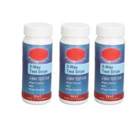 150 pièces de bandelettes de test pH 3-en-1 pour l'eau, la salive, la mesure de l'alcalinité