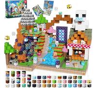 150 Pièces de Construction magnetique Enfant »Aventure Cubique« - Inspiré du Film Culte ! Blocs Aimantés avec Squelettes, Rails & Famille - Jeu Éducatif Voyage Enfants 4-7 Ans Jeu Enfant 4 5 6 7 8 an