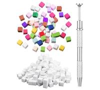 150 Pièces D'Éponges À Ongles, 1 Pièce De Pince, Mini Éponges Carrées, Brosse À Ongles Ombre, Outils D'Art D'Ongle, Pinceaux Éponge, Outils D'Art D'Ongle